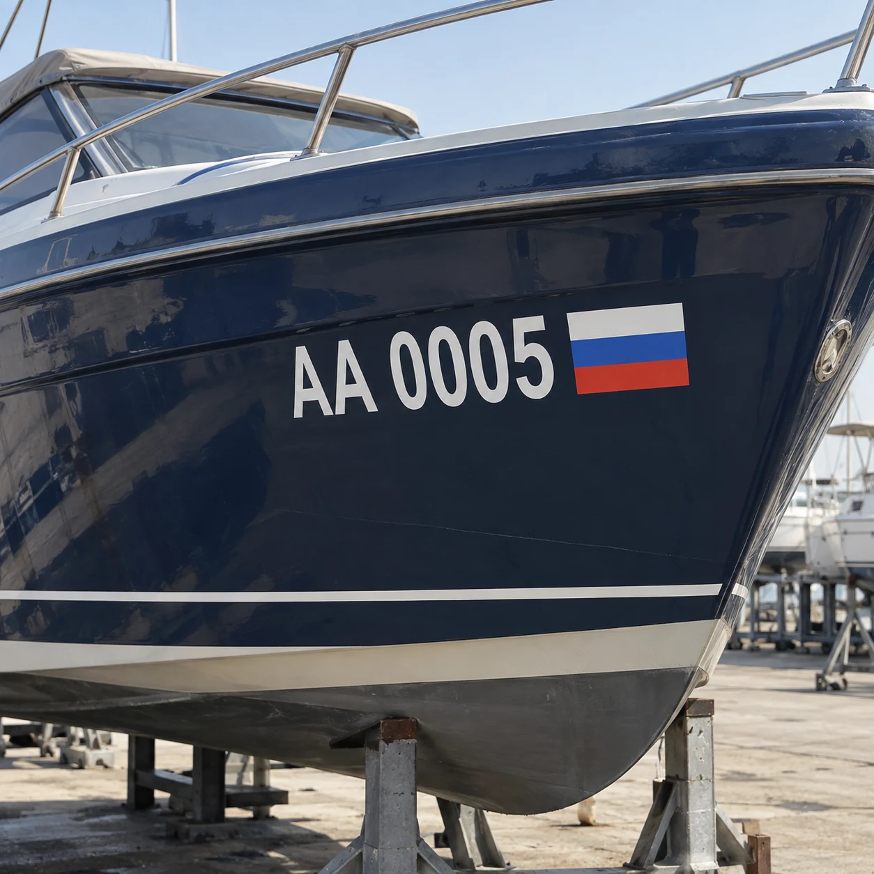 Номера на лодку — визуализация 5